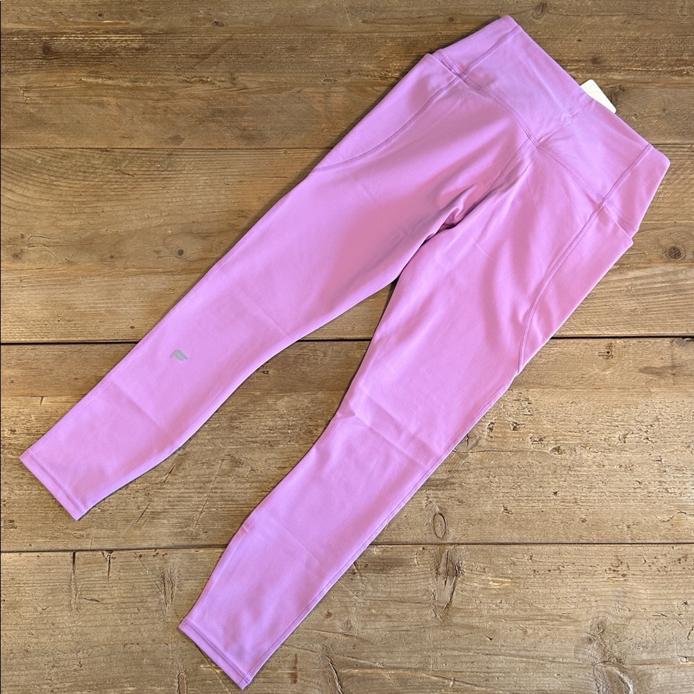 NWT- Fabletics PureLuxe High-Waisted Crossover 7/8 Leggings -CRYSTAL CAVE (24”) - Picture 6 of 12